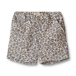 Wheat shorts Evig - Blue cornflowers